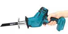 Încarcă imaginea în vizualizatorul Galerie, NOU - Fierastrau Tip Sabie ExpertGarden®, Pe Acumulatori 24V, 3000 RPM, 4 Lame, Geanta De Plastic Inclusa