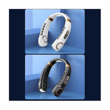 Încarcă imaginea în vizualizatorul Galerie, NOU - Ventilator Portabil, Cu Display, Incarcare USB, Silentios, 5 Trepte Viteza, Lumina LED