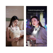 Încarcă imaginea în vizualizatorul Galerie, NOU - Ventilator Portabil, Cu Display, Incarcare USB, Silentios, 5 Trepte Viteza, Lumina LED