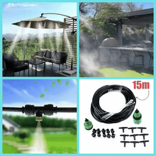 Încarcă imaginea în vizualizatorul Galerie, NOU - Sistem Racire Terasa si Gradina, Cu Vapori de Apa, 15 m Lungime