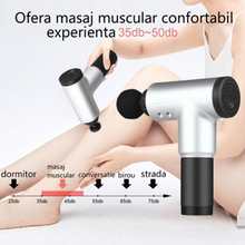Încarcă imaginea în vizualizatorul Galerie, NOU - Aparat de masaj Relaxing Fit PRO cu 4 capete interschimbabile, 6 trepte de viteza, Acumulator Li-Ion
