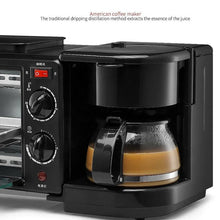 Încarcă imaginea în vizualizatorul Galerie, NOU - Dispozitiv 3in1 Pentru Micul Dejun, Cuptor, Grill si Filtru Cafea, Putere 1250W, Capacitate 9 Litri