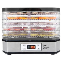 Încarcă imaginea în vizualizatorul Galerie, NOU - Deshidrator Pentru Fructe, Legume Si Ierburi Aromatice, 5 Nivele, 250W, Cu Afisaj LCD, 40-70 °C