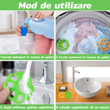 Încarcă imaginea în vizualizatorul Galerie, NOU - Set 5 Captatoare Pentru Indepartare Scame si Par de Animale