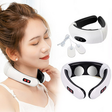 Încarcă imaginea în vizualizatorul Galerie, NOU - 1+1 GRATIS: Aparat pentru masaj cervical NECK PRO cu impulsuri electromagnetice