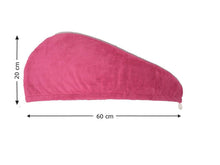 Încarcă imaginea în vizualizatorul Galerie, NOU - Prosop Pentru Par, Tip Turban, Din Microfibra, Cu Nasturel De Fixare, Diverse Culori