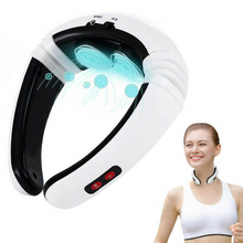 Încarcă imaginea în vizualizatorul Galerie, NOU - 1+1 GRATIS: Aparat pentru masaj cervical NECK PRO cu impulsuri electromagnetice