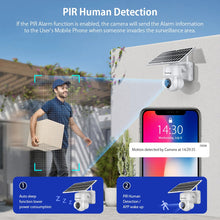 Încarcă imaginea în vizualizatorul Galerie, Camera IP Exterioara 5G cu Panou Solar, Slot SIM, Rezolutie 4K Viziune Nocturnă IR, 3.0MP, Andowl