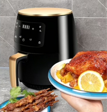 Încarcă imaginea în vizualizatorul Galerie, NOU - PACHET PROMO: Friteuza Profesionala Cu Aer Cald, Functie de Coacere, Putere 2400 W, Capacitate 6 litri, Afisaj LCD+ CADOU 2 Forme din Silicon Reutilizabile Pentru Friteuza