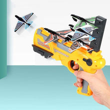 Încarcă imaginea în vizualizatorul Galerie, NOU - Pistol De Jucarie Lansator, Cu 3 Avioane