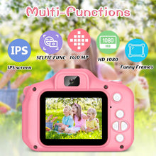 Încarcă imaginea în vizualizatorul Galerie, NOU - Camera Foto Digitala Pentru Copii, Functie Foto/Video, 3 Jocuri Integrate + Card 128 MB, 1+1 CADOU