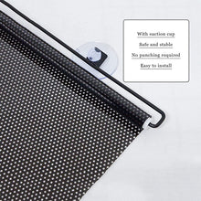 Încarcă imaginea în vizualizatorul Galerie, NOU - Parasolar Auto Tip Perdea, Universal, Pentru Casa Si Masina, Retractabil, Cu Fixare Prin Ventuze, 58x125 cm
