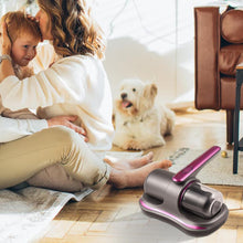Încarcă imaginea în vizualizatorul Galerie, Aspirator portabil Antiacarieni si Praf cu acumulator, 50 W, tehnologie UV-C