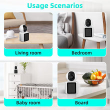 Încarcă imaginea în vizualizatorul Galerie, NOU - Camera Smart De Supraveghere Full HD, Cu Monitor Video 2.8 inch, Functie Audio, Aplicatie Telefon, Conexiune Wifi, Senzor Detectie Miscare