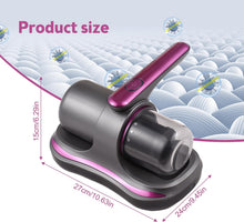 Încarcă imaginea în vizualizatorul Galerie, Aspirator portabil Antiacarieni si Praf cu acumulator, 50 W, tehnologie UV-C