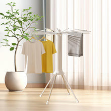 Încarcă imaginea în vizualizatorul Galerie, Uscator de Rufe Mobil ProDry – Tip Caracatita, Compact si Reglabil, cu Roti si Brate Metalice