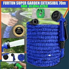 Încarcă imaginea în vizualizatorul Galerie, NOU - Furtun Extensibil SUPER GARDEN pana la 70m + PISTOL DE STROPIT cadou