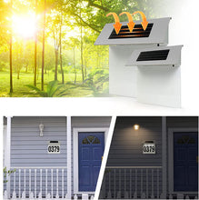 Încarcă imaginea în vizualizatorul Galerie, NOU - Numar De Casa Cu Incarcare Solara, Iluminare LED, Aprindere Automata