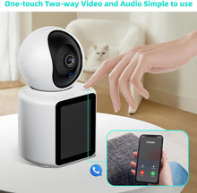 Încarcă imaginea în vizualizatorul Galerie, NOU - Camera Smart De Supraveghere Full HD, Cu Monitor Video 2.8 inch, Functie Audio, Aplicatie Telefon, Conexiune Wifi, Senzor Detectie Miscare
