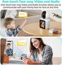 Încarcă imaginea în vizualizatorul Galerie, NOU - Camera Smart De Supraveghere Full HD, Cu Monitor Video 2.8 inch, Functie Audio, Aplicatie Telefon, Conexiune Wifi, Senzor Detectie Miscare