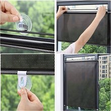 Încarcă imaginea în vizualizatorul Galerie, NOU - Parasolar Auto Tip Perdea, Universal, Pentru Casa Si Masina, Retractabil, Cu Fixare Prin Ventuze, 58x125 cm