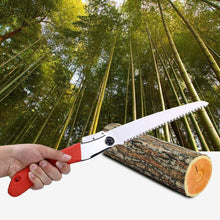 Încarcă imaginea în vizualizatorul Galerie, NOU - Fierastrau Manual Pliabil, Lama 27 cm, Maner Ergonomic Care Previne Alunecarea
