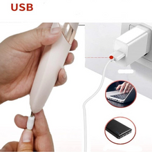 Încarcă imaginea în vizualizatorul Galerie, NOU - Pila Pentru Talpi Si Calcaie, 2 Capete, 2 Trepte De Viteza, Incarcare USB, Lumina LED
