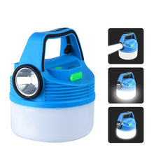 Încarcă imaginea în vizualizatorul Galerie, NOU - Lampa Cu Incarcare Solara, Mod De Urgenta, Incarcare USB, Carlig De Agatare Incorporat, 5 Moduri De Iluminare