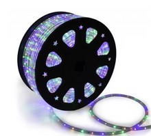 Încarcă imaginea în vizualizatorul Galerie, NOU - INSTALATIE DE CRACIUN TIP FURTUN LUMINOS , PENTRU EXTERIOR , LUNGIME 100 METRI , 8 JOCURI DE LUMINI , CONTROLER INCLUS , LUMINA MULTICOLOR