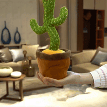 Încarcă imaginea în vizualizatorul Galerie, NOU - 1+1 CADOU Jucarie interactiva Cactus Vorbitor, Danseaza, Imita, Canta