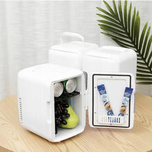 Încarcă imaginea în vizualizatorul Galerie, NOU - Mini Frigider Pentru Masina, Functie De Incalzire Si Racire, Capacitate Maxima 4 L