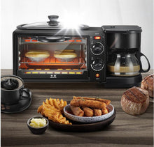 Încarcă imaginea în vizualizatorul Galerie, NOU - Dispozitiv 3in1 Pentru Micul Dejun, Cuptor, Grill si Filtru Cafea, Putere 1250W, Capacitate 9 Litri