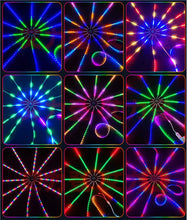 Încarcă imaginea în vizualizatorul Galerie, Instalatie artificii LED Smart, RGB, muzica, telecomanda si control din smartphone, multicolor