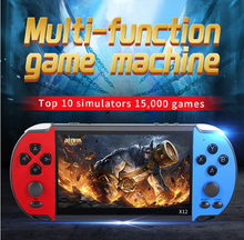 Încarcă imaginea în vizualizatorul Galerie, Consola jocuri portabila X12, display 5.1 inch, TV-Out, 15000 jocuri