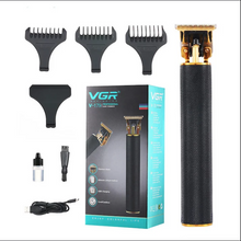 Încarcă imaginea în vizualizatorul Galerie, Masina de Tuns si Ras VGR V-179, lame inox, Operare 120 min, 3 Piepteni ajustare lungime