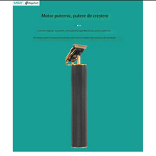 Încarcă imaginea în vizualizatorul Galerie, Masina de Tuns si Ras VGR V-179, lame inox, Operare 120 min, 3 Piepteni ajustare lungime