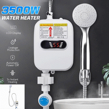 Încarcă imaginea în vizualizatorul Galerie, NOU - Mini Boiler Electric, 3500W, Cu Afisaj Digital Al Temperaturii, Alimentare La Retea, 220V