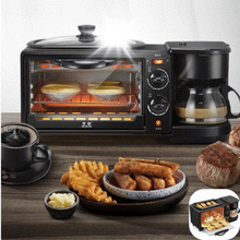 Încarcă imaginea în vizualizatorul Galerie, NOU - Dispozitiv 3in1 Pentru Micul Dejun, Cuptor, Grill si Filtru Cafea, Putere 1250W, Capacitate 9 Litri