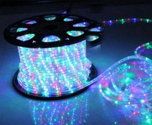 Încarcă imaginea în vizualizatorul Galerie, NOU - INSTALATIE DE CRACIUN TIP FURTUN LUMINOS , PENTRU EXTERIOR , LUNGIME 100 METRI , 8 JOCURI DE LUMINI , CONTROLER INCLUS , LUMINA MULTICOLOR