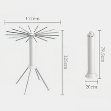 Încarcă imaginea în vizualizatorul Galerie, Uscator de Rufe Mobil ProDry – Tip Caracatita, Compact si Reglabil, cu Roti si Brate Metalice