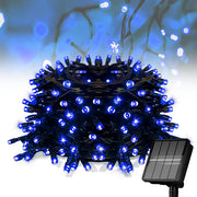 Încarcă imaginea în vizualizatorul Galerie, NOU - Instalatie De Craciun, Cu Incarcare Solara, 100 LED, Albastru, 10m, 1+1 CADOU