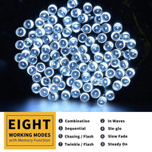 Încarcă imaginea în vizualizatorul Galerie, NOU - Instalatie De Craciun, Tip Rola, Interior sau Exterior, 100 m, Alb Rece