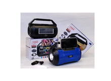 Încarcă imaginea în vizualizatorul Galerie, NOU - Boxa Portabila cu Radio FM, Lanterna, Incarcare Solara sau La Curent, Lumini RGB, Suport Card, Port USB
