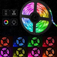 Încarcă imaginea în vizualizatorul Galerie, NOU - 1+1 Cadou Banda LED Multicolora, Cu Telecomanda Si Transformator, 300 LED, 10 m Lungime