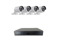 Încarcă imaginea în vizualizatorul Galerie, NOU - Sistem Supraveghere 4 Camere, Senzor Miscare, 4K Ultra HD, Conexiune PC/Telefon, Interior/Exterior + Hard Disk 500 GB CADOU