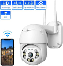 Încarcă imaginea în vizualizatorul Galerie, NOU - Set Promo: 2 Camere De Supraveghere Wifi Smart, Full HD, Senzor de Miscare, IP66, Aplicatie Telefon + 2 Carduri 32 GB