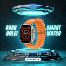 Încarcă imaginea în vizualizatorul Galerie, NOU - SmartWatch T800 Ultra cu Incarcator Wireless, Notificari Apel si Retele Sociale + Monitorizare Sanatate