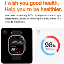 Încarcă imaginea în vizualizatorul Galerie, NOU - SmartWatch T800 Ultra cu Incarcator Wireless, Notificari Apel si Retele Sociale + Monitorizare Sanatate
