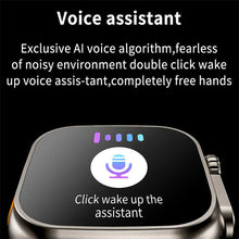 Încarcă imaginea în vizualizatorul Galerie, NOU - SmartWatch T800 Ultra cu Incarcator Wireless, Notificari Apel si Retele Sociale + Monitorizare Sanatate