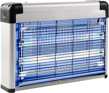 Încarcă imaginea în vizualizatorul Galerie, NOU - Capcana Electrica Pentru Insecte, Cu 2 Neoane UV, Putere 60W, Tavita Pentru Colectare